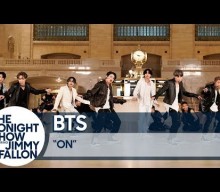 Watch BTS’ performance of ‘ON’ in Grand Central terminal for ‘Fallon’