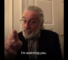 Robert De Niro urges people to stay indoors in public service announcement: “I’m watching you”