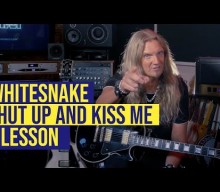 WHITESNAKE: ‘Shut Up & Kiss Me’ Guitar Lesson With JOEL HOEKSTRA