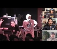 Watch Linkin Park react as they share never-before-seen live gig from 2001