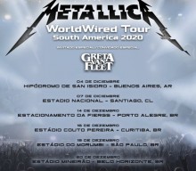 METALLICA Announces Rescheduled South American Tour Dates