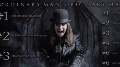 OZZY OSBOURNE’s ‘Ordinary Man’ Is No. 1 Rock Album In The World With Top 10 Positions In Seven Countries