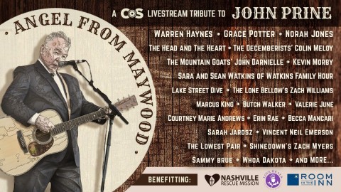 CoS Announces John Prine Livestream Stream Tribute with Warren Haynes, Grace Potter, Norah Jones