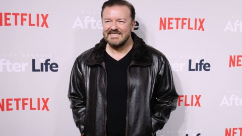 Ricky Gervais jokes “I do it for the money” as he wins NTA for Netflix’s ‘After Life’
