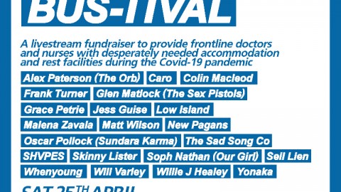 Vans For Bands announce Bus-tival event in aid of NHS frontline workers