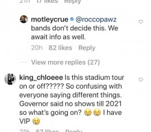MÖTLEY CRÜE Is Still Waiting On Official Word About Possible Postponement Of ‘The Stadium Tour’