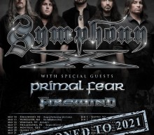 SYMPHONY X’s North American Tour With PRIMAL FEAR And FIREWIND Postponed Until 2021