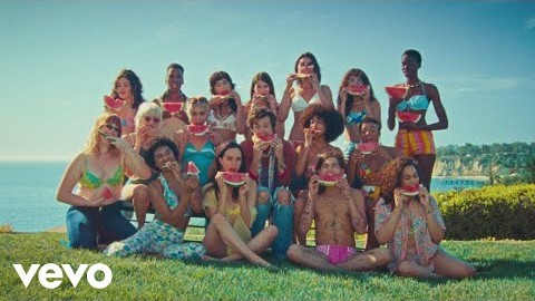 Watch Harry Styles throw a beach party in video for ‘Watermelon Sugar’