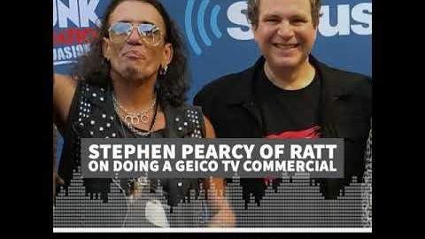 RATT’s STEPHEN PEARCY Says Filming GEICO Commercial Was ‘A Whole Lot Of Fun’