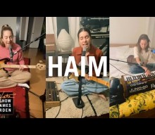 Watch Haim debut ‘Don’t Wanna’ live from their homes on James Corden’s show