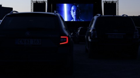 Denmark have started holding drive-in gigs