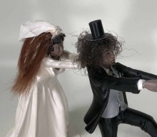 You can now buy a wedding cake topper featuring Slash’s real hair