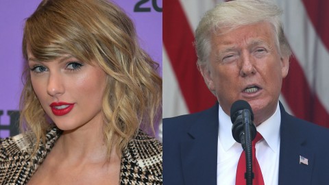 Taylor Swift slams Donald Trump following controversial tweet: “We will vote you out in November”