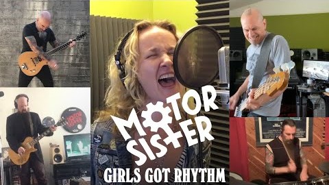 MOTOR SISTER Feat. ANTHRAX, FATES WARNING, Ex-WHITE ZOMBIE Members: Cover Of AC/DC’s ‘Girls Got Rhythm’ Available