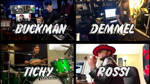 PHIL DEMMEL, BRIAN TICHY, LUKAS ROSSI And PHIL BUCKMAN Team Up For Cover Of MUSE’s ‘Hysteria’