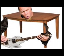 METALLICA’s JAMES HETFIELD Designs New ‘Papa H’ Logo For Hand-Crafted Tables