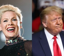 Pink teases Donald Trump over thousands of empty seats at campaign rally