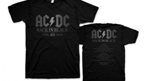AC/DC Celebrates 40th Anniversary Of ‘Back In Black’ With New Merchandise