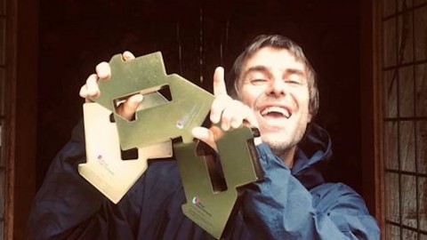 Liam Gallagher drove a combine harvester to spy on The Stone Roses at their countryside studio