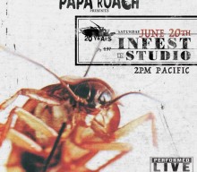 PAPA ROACH To Perform Entire ‘Infest’ Album During ‘Infest In-Studio’ Livestream