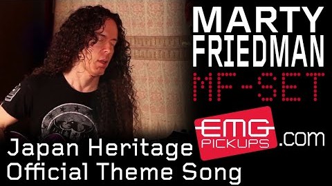 Ex-MEGADETH Guitarist MARTY FRIEDMAN Performs Japan Heritage Official Theme Song (Video)