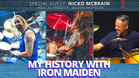 IRON MAIDEN’s NICKO MCBRAIN Recalls Moment He Gave His Heart To God And Asked Jesus In His Life
