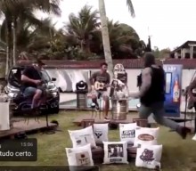 Brazilian band Aglomerou’s livestream interrupted by police shoot out