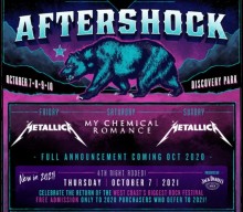 METALLICA-Headlined AFTERSHOCK Festival Canceled For 2020 Due To COVID-19 Pandemic; Rescheduled For 2021