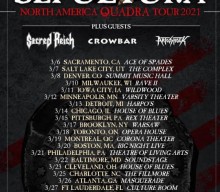 SEPULTURA Announces 2021 North American Tour With SACRED REICH, CROWBAR And ART OF SHOCK