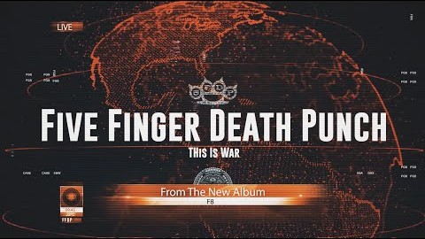 FIVE FINGER DEATH PUNCH Releases Lyric Video For ‘This Is War’