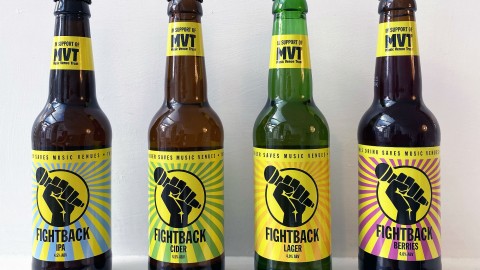 Get £10 off Fightback Lager and help save UK music venues