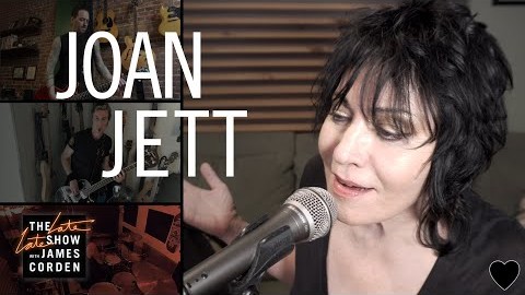 JOAN JETT Covers T. REX’s ‘Jeepster’ On ‘The Late Late Show With James Corden’ (Video)
