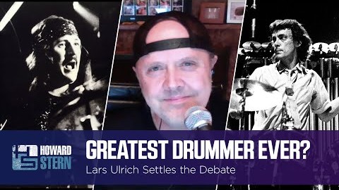 Who Is The Greatest Drummer Of All Time: JOHN BONHAM Or NEIL PEART? LARS ULRICH Weighs In
