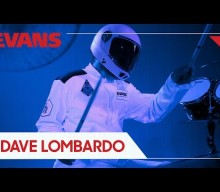 Ex-SLAYER Drummer DAVE LOMBARDO Demonstrates EVANS UV Drumheads (Video)