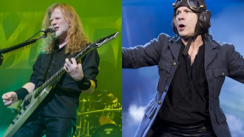 Megadeth’s Dave Mustaine says Bruce Dickinson gave him advice following cancer diagnosis