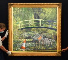 Banksy’s Monet tribute going up for auction next month