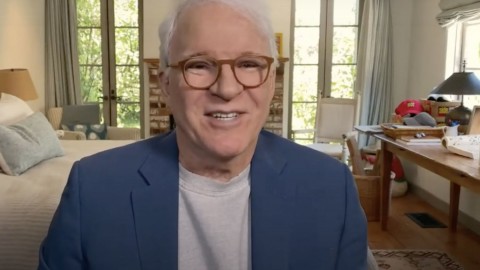 Steve Martin shows off his Mike Pence-themed Halloween costume