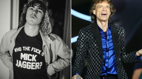 Declan McKenna poses in ‘Who The Fuck Is Mick Jagger?’ t-shirt as chart battle heats up