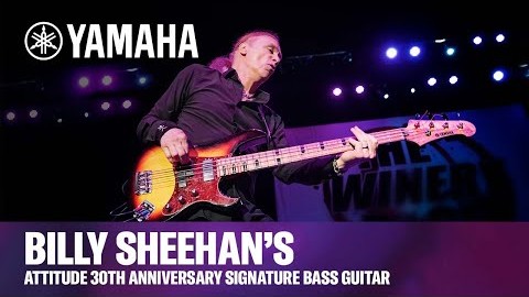 BILLY SHEEHAN: Limited-Edition Attitude 30th Bass Celebrates Three Decades Of Signature Series