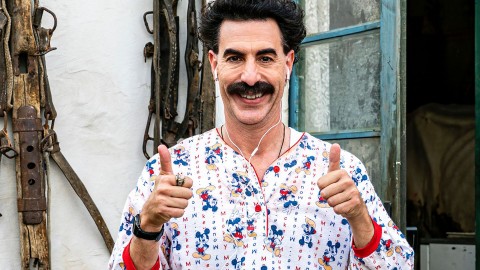 Sacha Baron Cohen says Joe Biden’s team were “very happy” with ‘Borat 2’ Giuliani footage