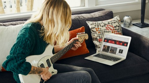 Fender are offering more free guitar lessons on their Fender Play app