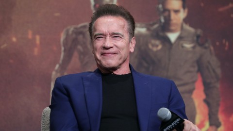 Arnold Schwarzenegger fixes pothole outside his house himself after repair takes too long