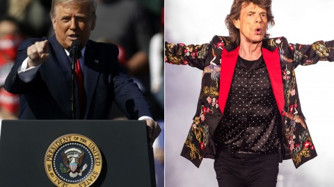 Mick Jagger takes aim at Donald Trump on new song teaser: “Over eating, too much tweeting”