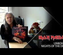 IRON MAIDEN’s BRUCE DICKINSON Unboxes ‘Nights Of The Dead’ Live Album (Video)