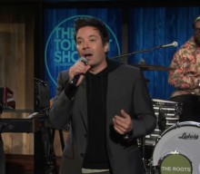 Watch Jimmy Fallon perform reworked ‘Friday I’m In Love’ to celebrate US election results
