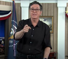Stephen Colbert scraps monologue following Donald Trump’s speech