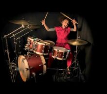 10-Year-Old Music Prodigy NANDI BUSHELL Plays SLIPKNOT’s ‘Unsainted’ (Video)