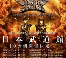BABYMETAL To Play 10 Shows At Tokyo’s Nippon Budokan; First Six Dates Announced