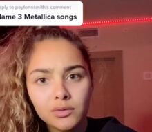 TikTok star shreds Metallica songs after being mocked for wearing t-shirt