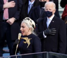 Watch Lady Gaga sing the US national anthem during Joe Biden’s inauguration